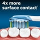 Têtes de brosse de rechange pour contrôle de la plaque Philips Sonicare Premium avec puce RFID, blanc, emballage de 2, HX9042/65 2 unités têtes de brosse – image 7 sur 9