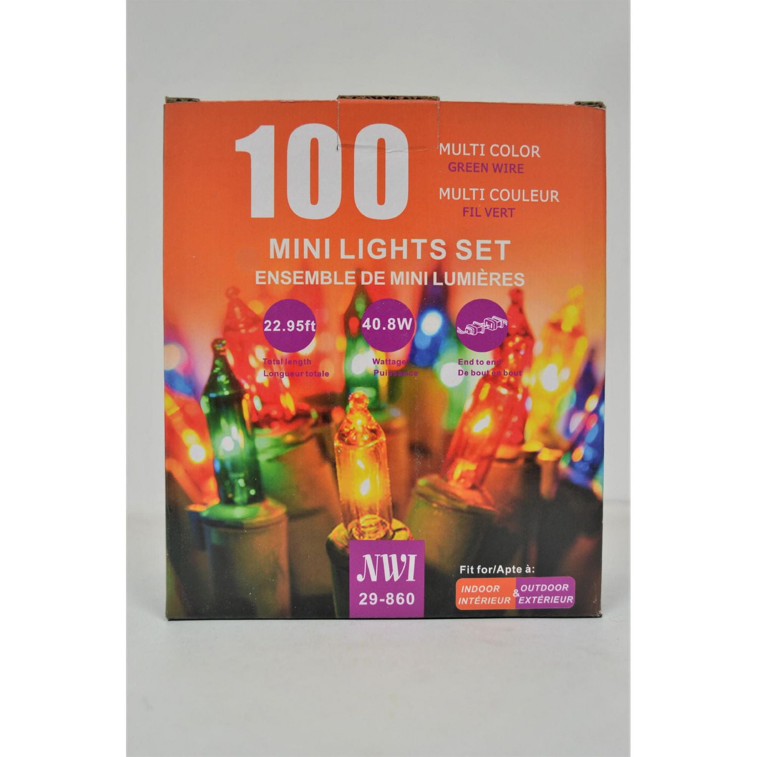 100 Lt Indoor/Outdoor Mini Light Set (Multi Bulbs) - Set Of 2 - Walmart.ca