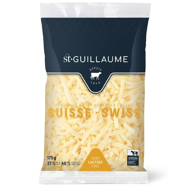 StGuillaume Swiss Shredded Cheese 175g, Gruyeretype lactosefree