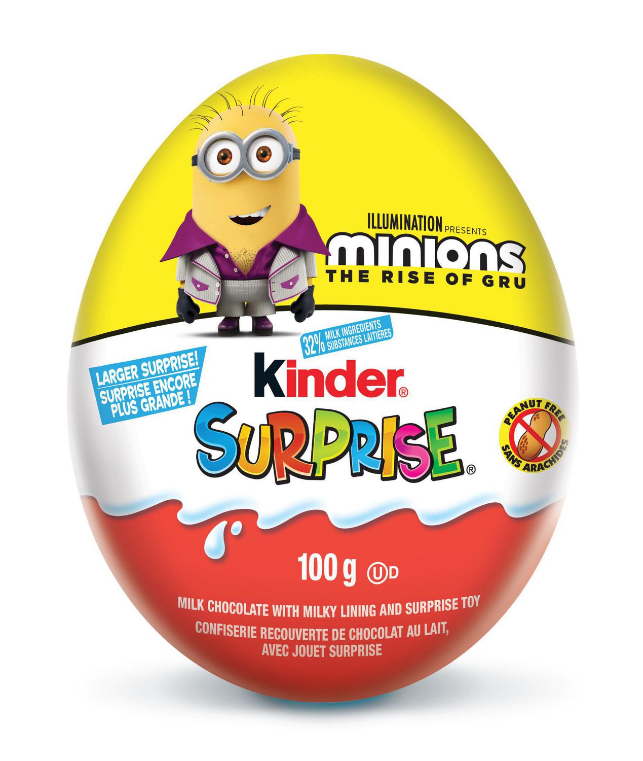 Kinder Surprise Milk Chocolate With Milky Lining And Surprise Toy Walmart Canada