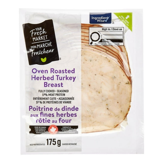 Your Fresh Market Oven Roasted Herbed Turkey Breast, 175 g