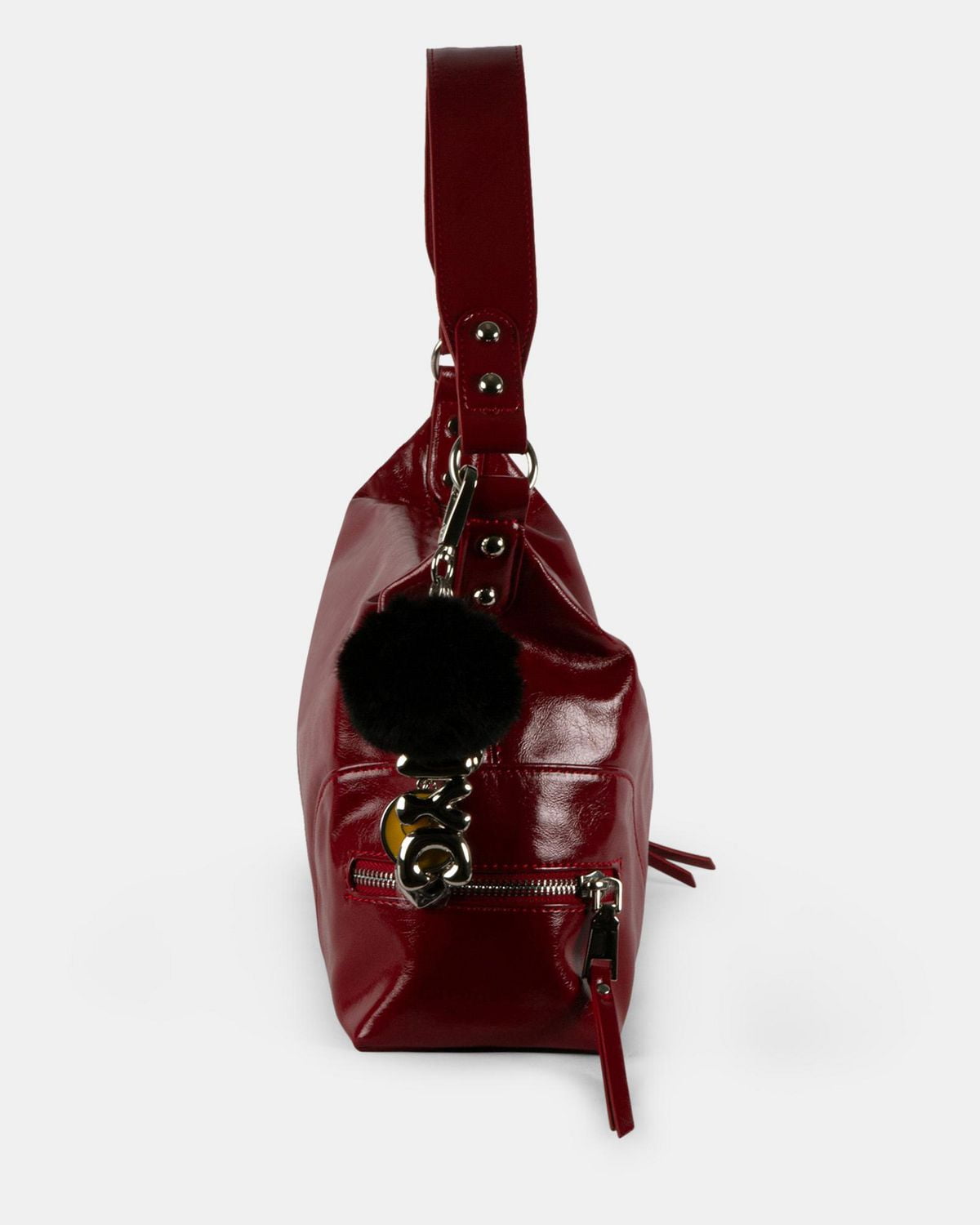 Side Zipper Hobo, Madden NYC Side Zipper Hobo Handbag