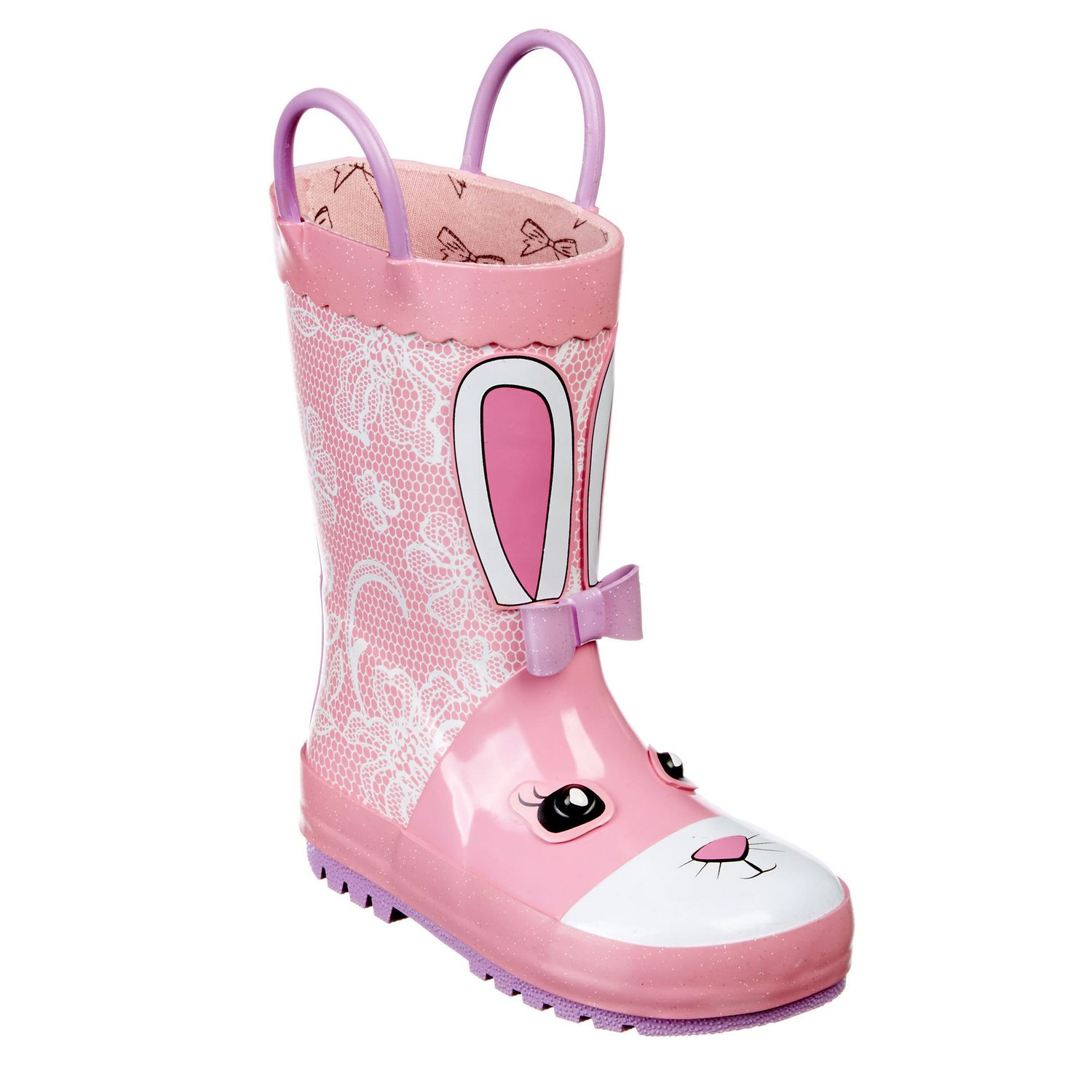 Weather Spirits Toddler Girls' Rabbit Rain Boots | Walmart Canada