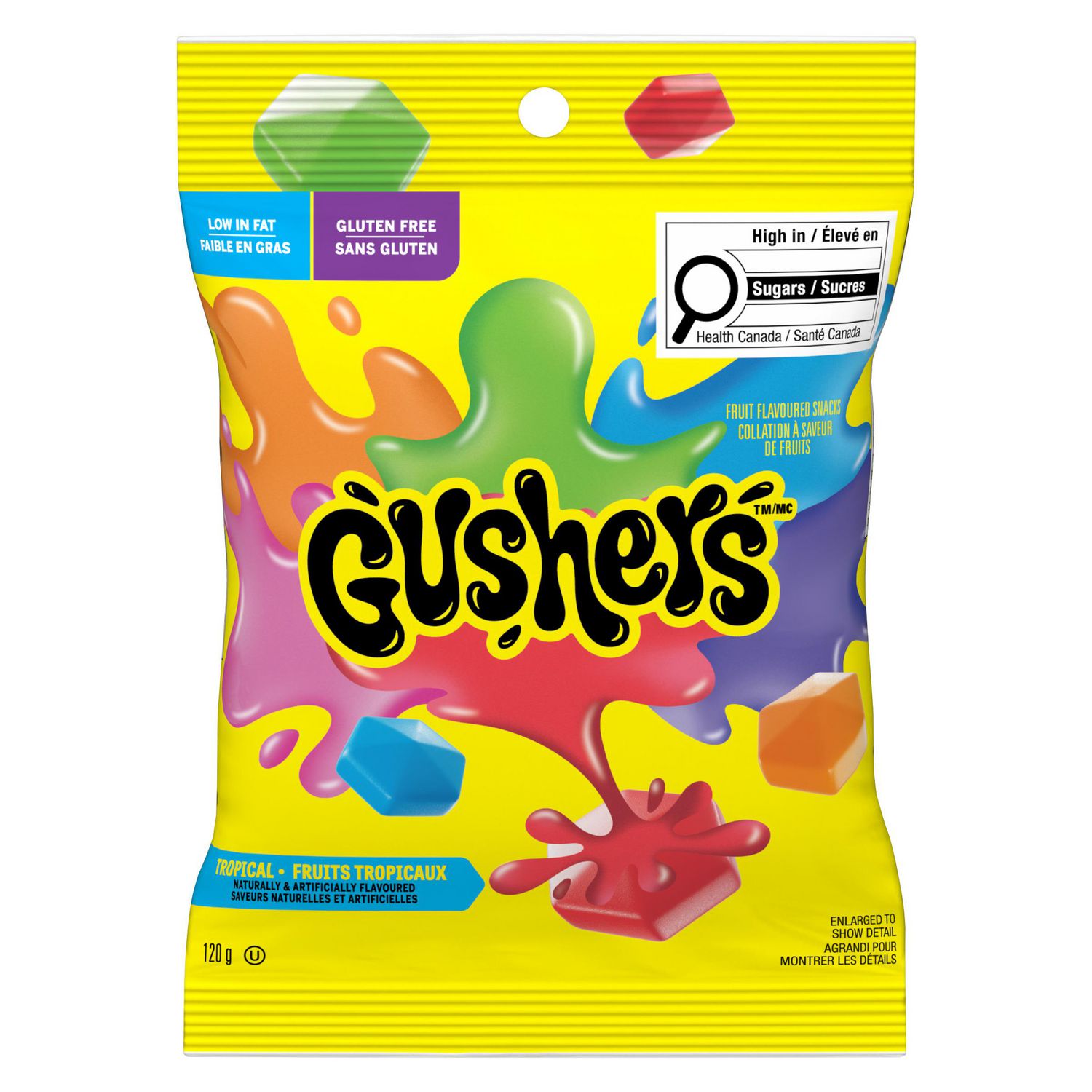 Betty Crocker Gushers Fruits tropicaux