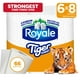 Essuie-tout Royale Tiger Towel, 6 équivalant à 8 roul. demi-feuilles 2-ép., 66 feuilles /roul – image 1 sur 9
