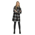 thumbnail image 5 of Mexx Women’s Midi Plaid Shacket Flannel, 5 of 5