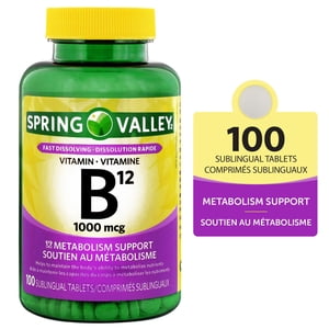 Spring Valley Vitamine B12 1000mcg