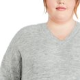 thumbnail image 4 of George Plus Women's V-Neckline Sweater, 4 of 6