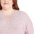 thumbnail image 4 of George Plus Women's V-Neckline Sweater, 4 of 6