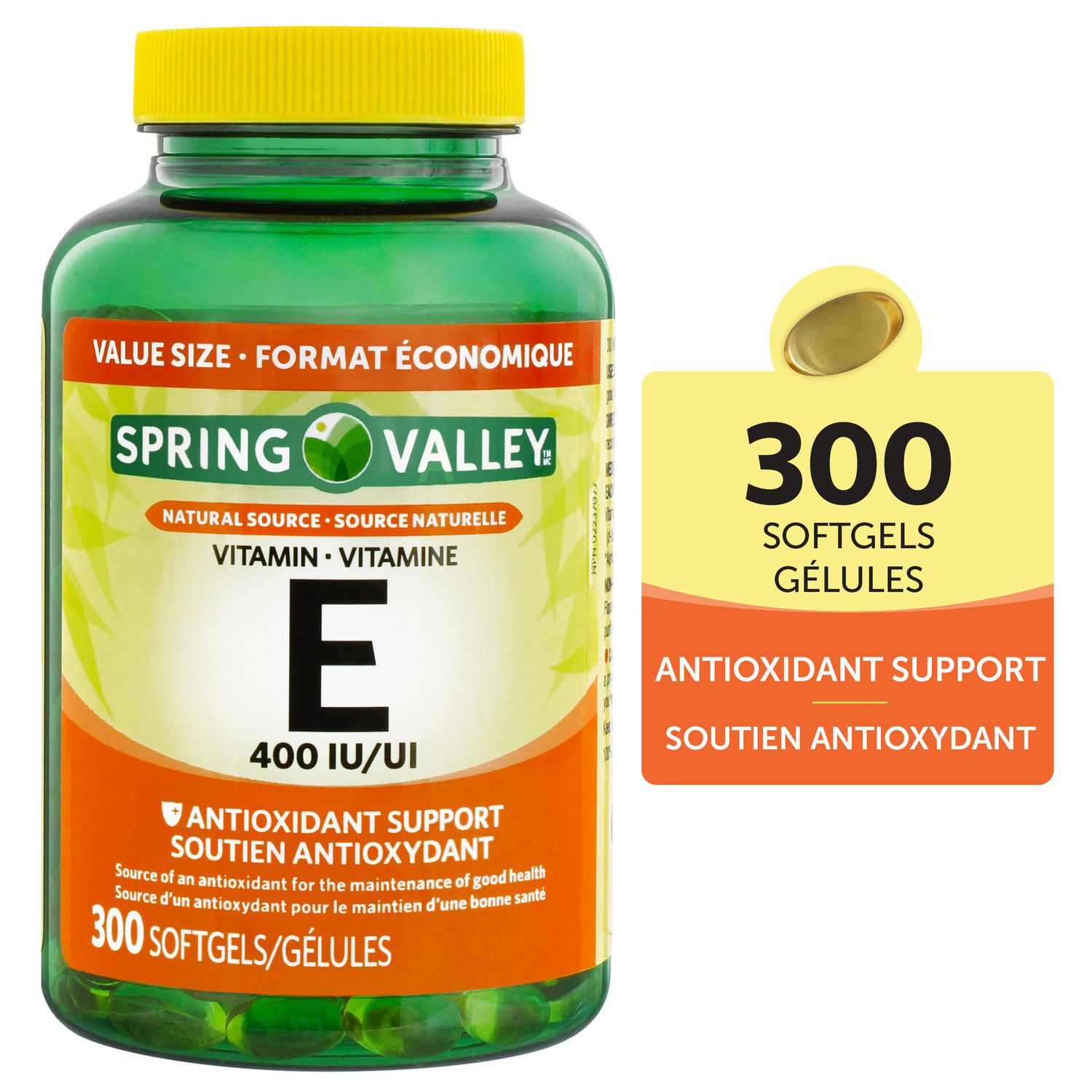 Spring Valley Vitamin E NS 400 IU VALUE SIZE
