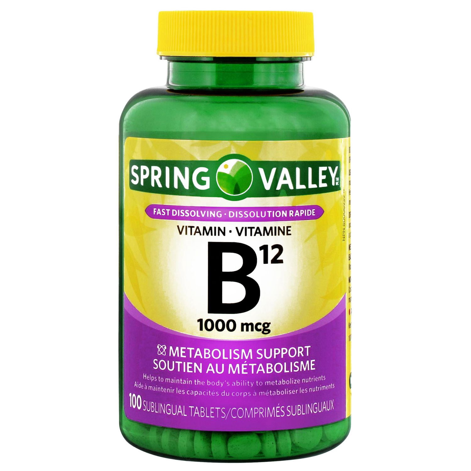 Spring Valley Vitamin B12 1000mcg - Walmart.ca