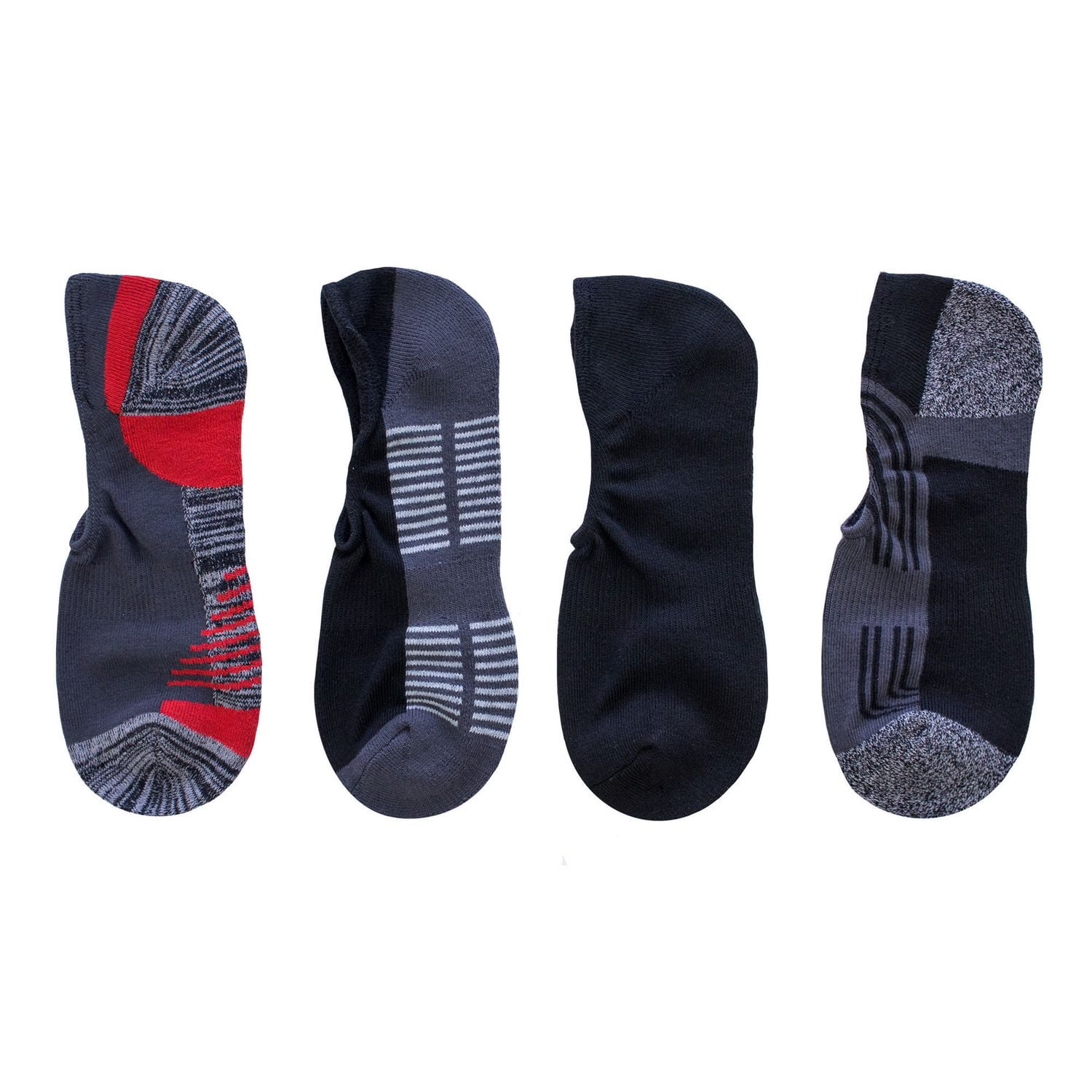 Athletic Works Men's 4 Pairs Liner Socks Walmart Canada