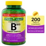 Spring Valley Vitamin B100 Complex VALUE SIZE