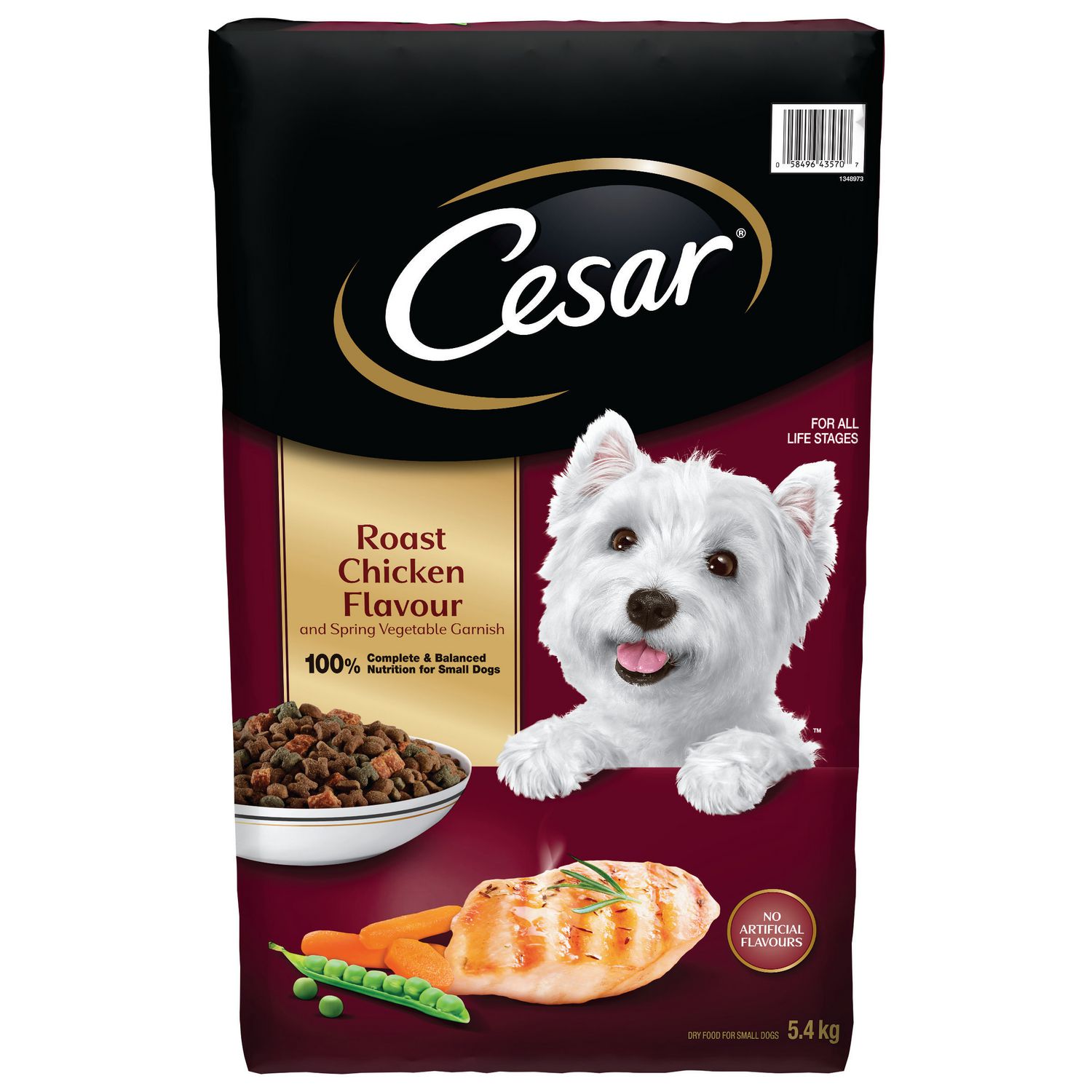 Cesar Roast Chicken Flavour Dog Food for Small Dogs ...