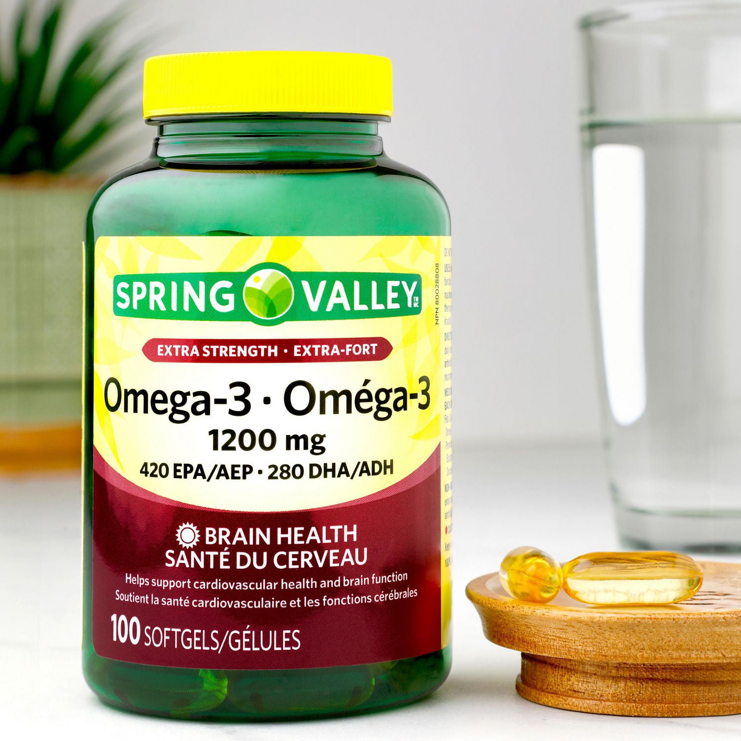 Spring Valley Omega-3 1200mg 100 Gelules
