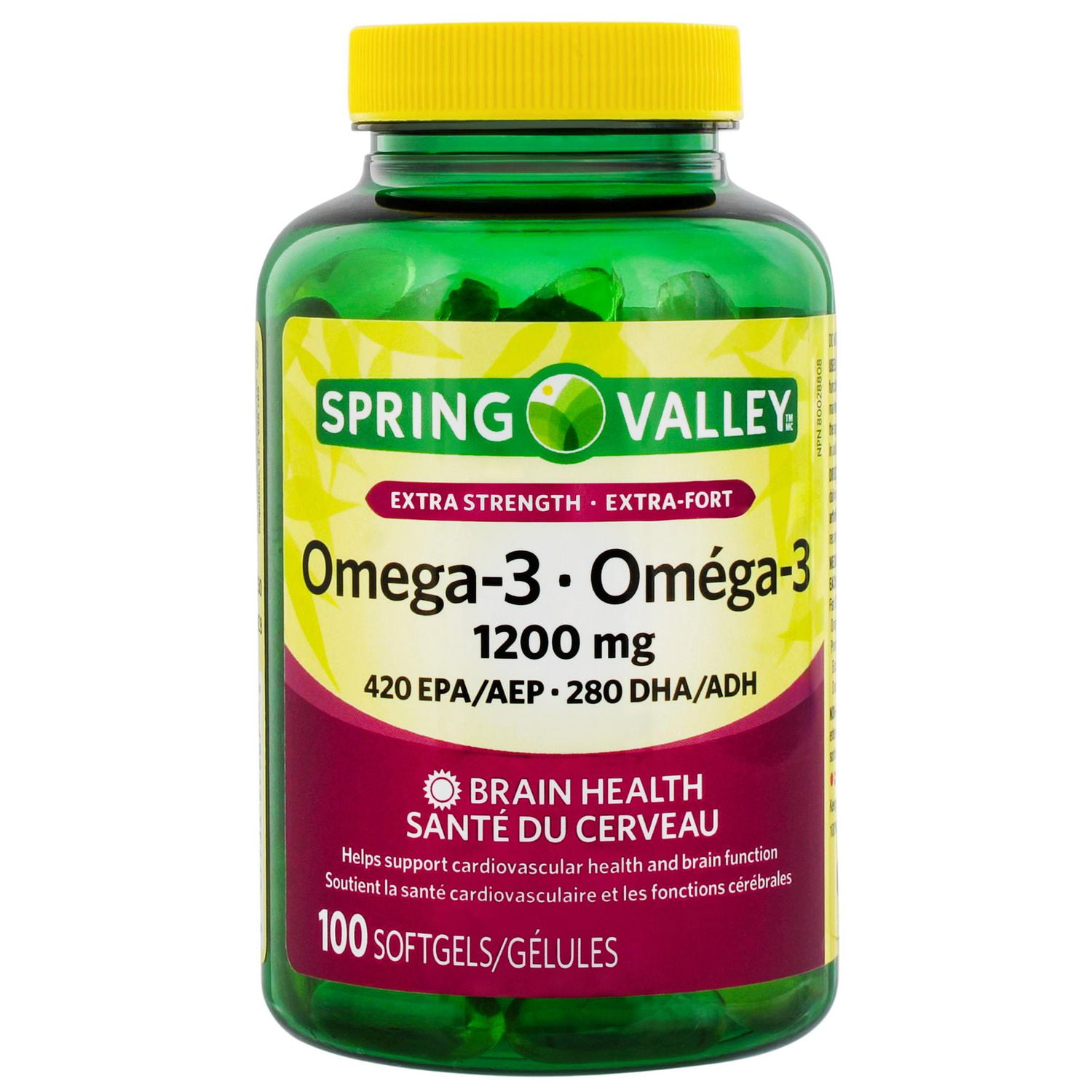 Spring Valley Omega-3 1200mg 100 Gelules