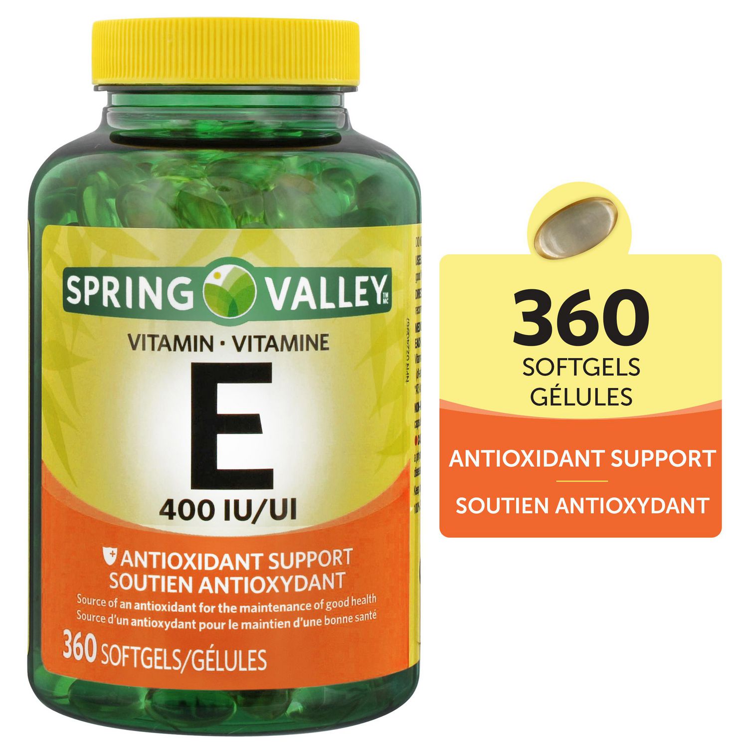 Spring Valley Vitamin E 400 IU