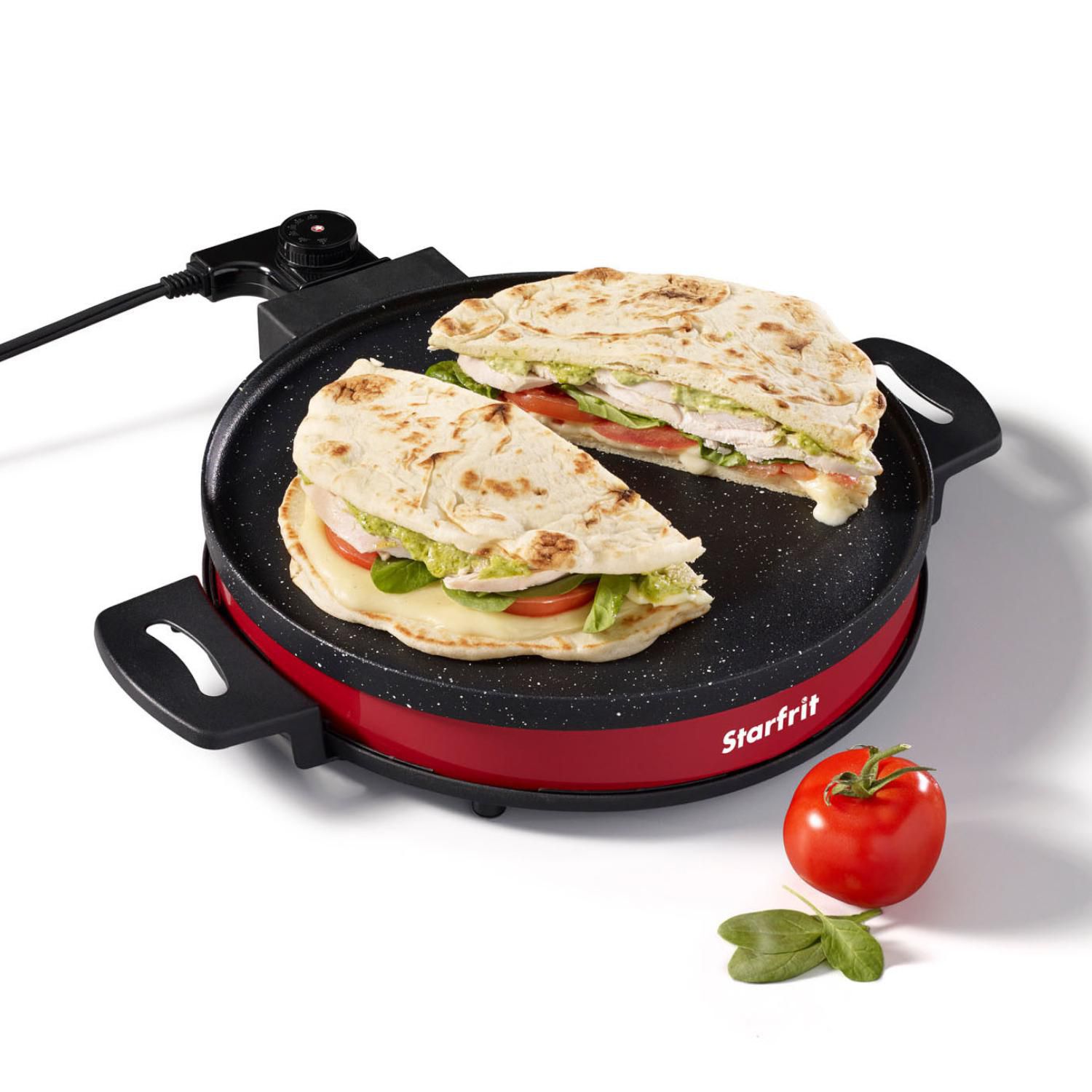 Red Starfrit 024426 The Rock 12 Electric Non-Stick Multi-Pan 