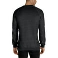 thumbnail image 2 of Jerzees Snow Heather Raglan Crew, 2 of 3
