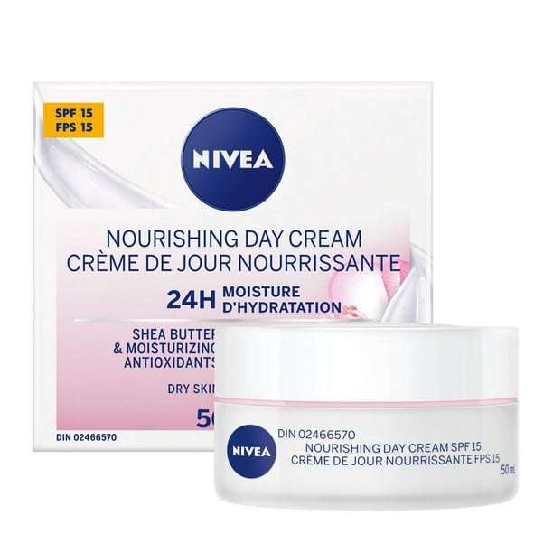 NIVEA crème de jour nourrissante avec FPS 15 pour peaux sèches 50 ml