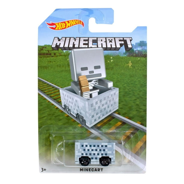 Véhicule Squelette Minecraft de Hot Wheels