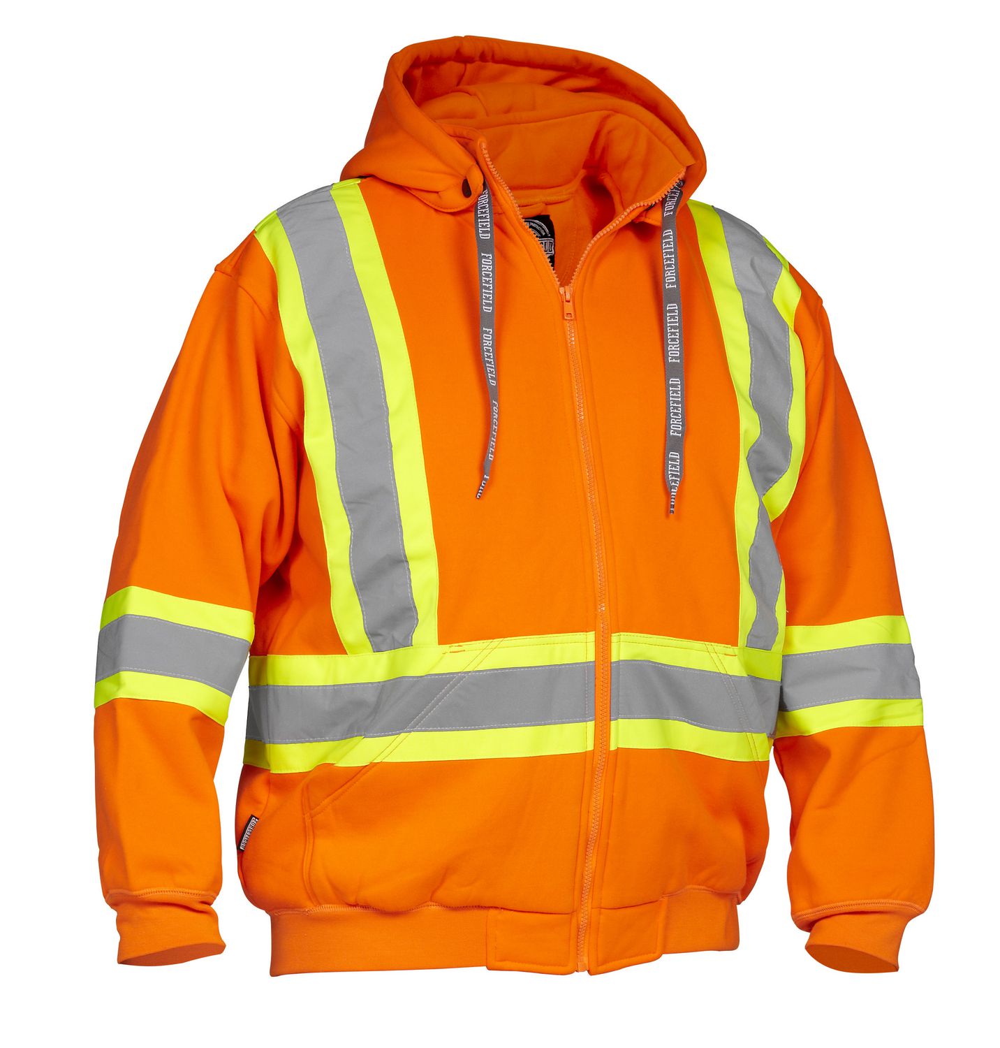 Forcefield Force Field Hi-Visibility Safety Detachable Hoodie | Walmart ...