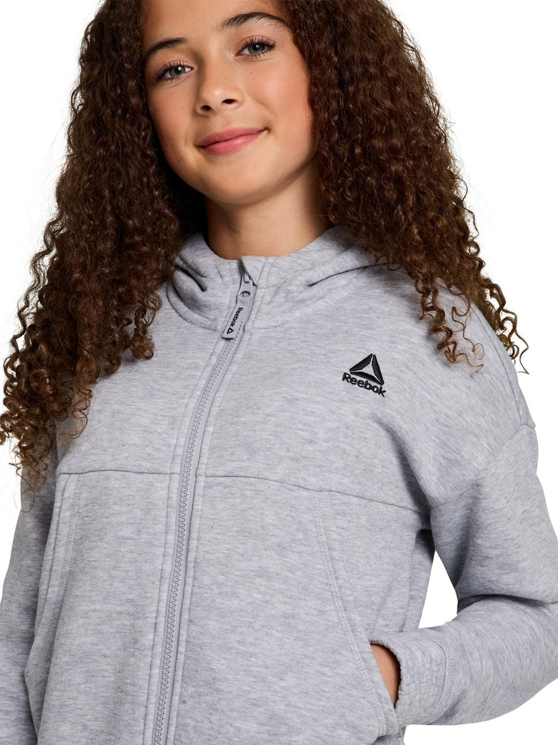 Girls' Reebok Encore Full Zip Hoodie