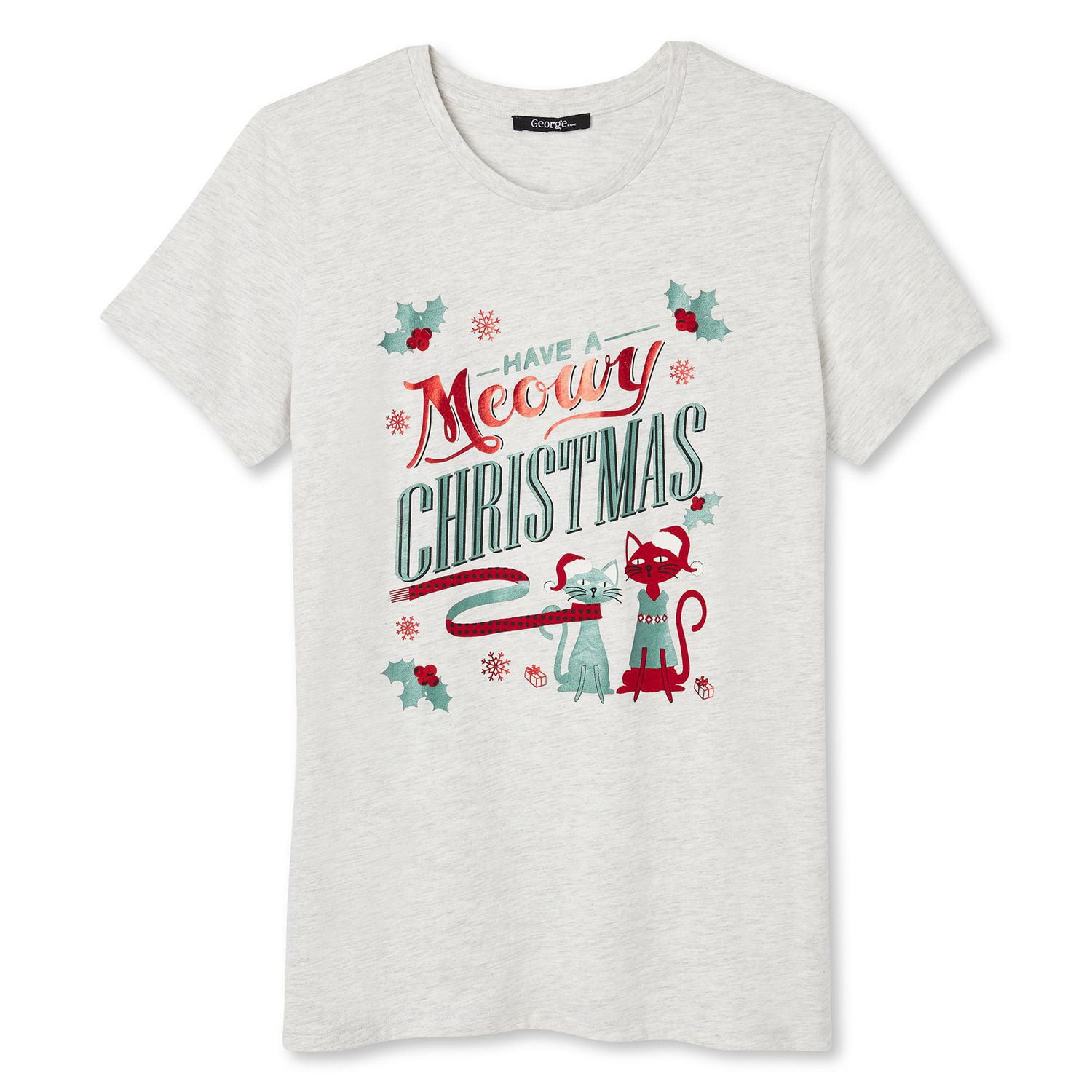George Women's Holiday Graphic Tee