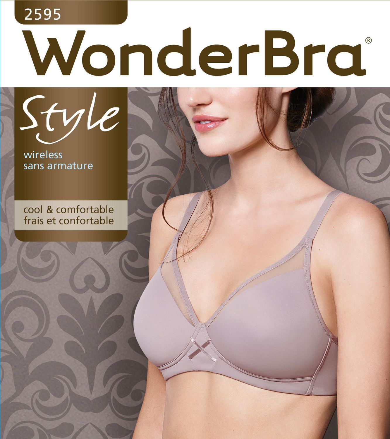 Soutien-gorge léger et frais sans armature de WonderBra 34-40B ; 34-42 °C 36-42 D