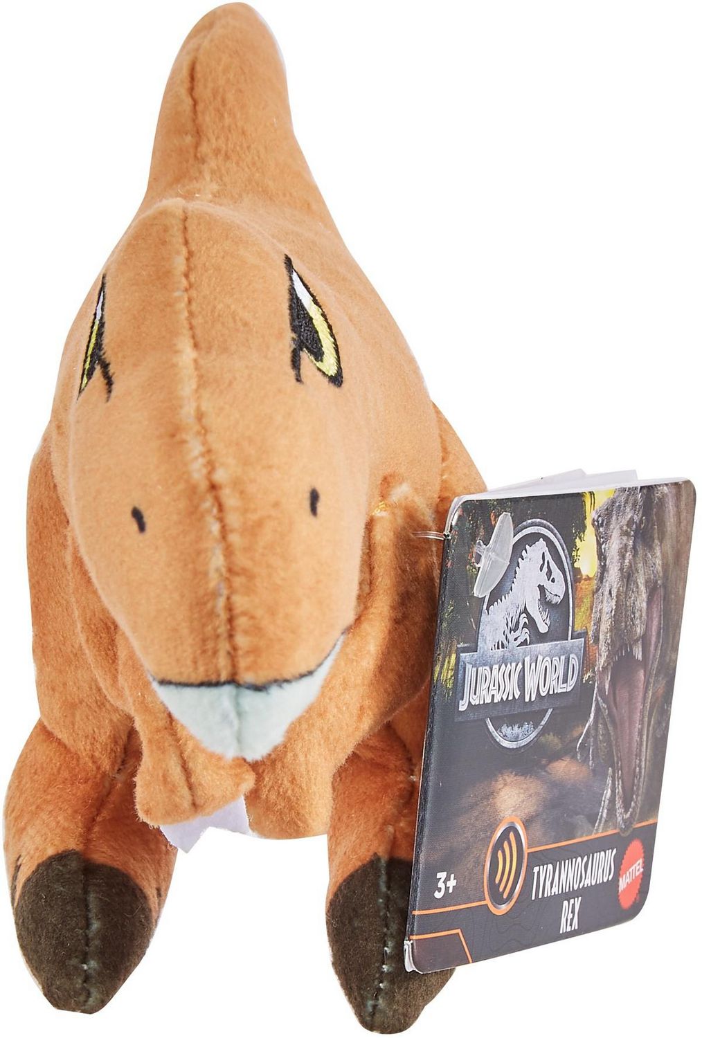 Jurassic World: Dominion Mini Plush 5 in Soft Dinosaur Toys with Sound,  Ages 3 Years & Up