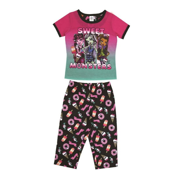 Ens. pyjama 2 pièces Monster High pour filles