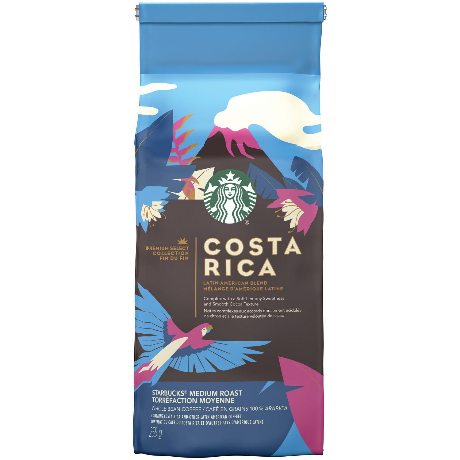 Starbucks® Costa Rica Latin American Blend whole bean coffee 255g