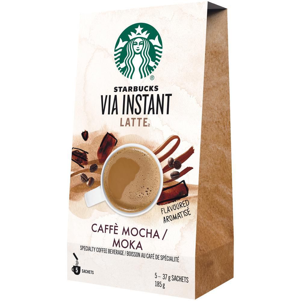 Starbucks Via Instant Caffe Mocha Latte Specialty Coffee Beverage Mix Walmart Canada