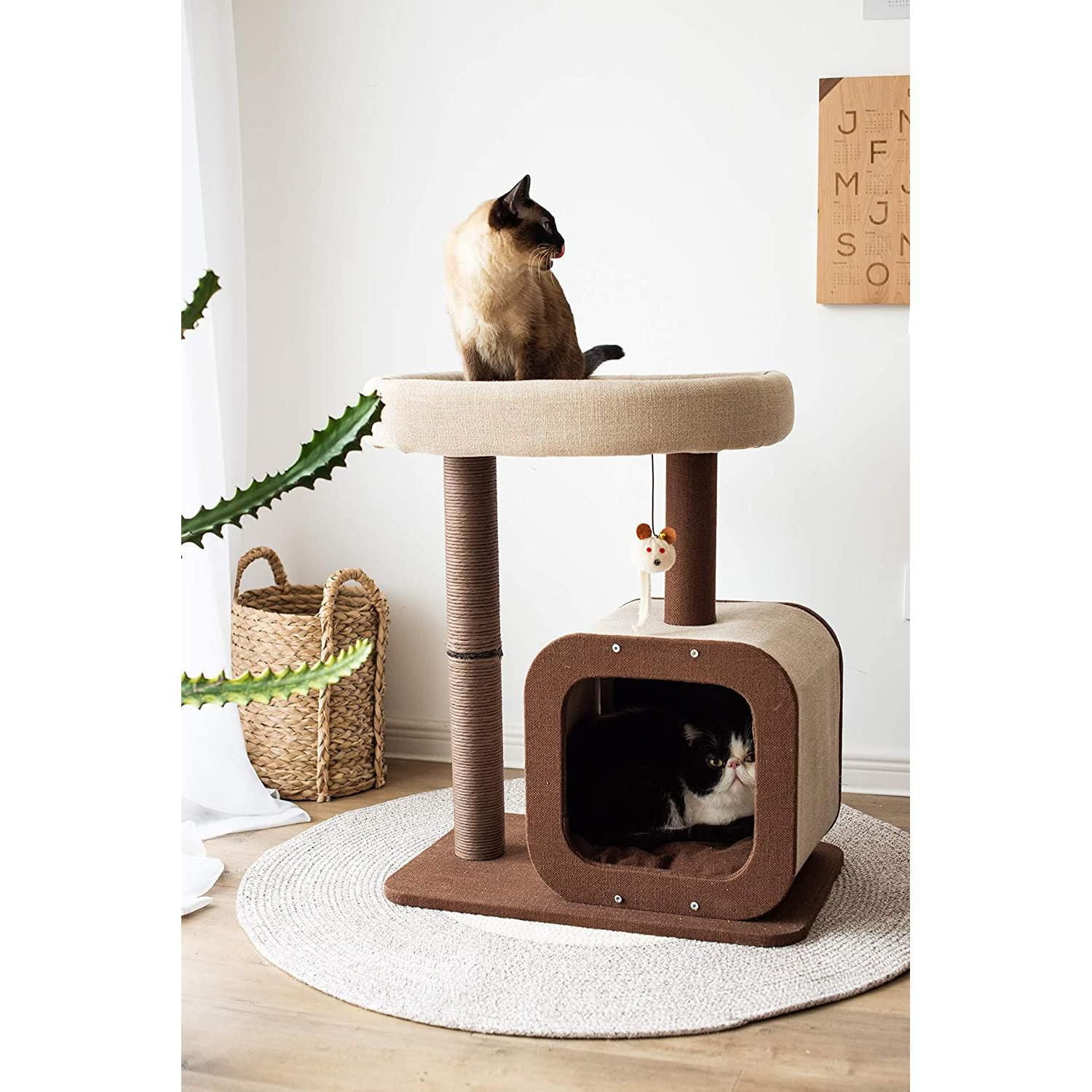 Petpals Group Pod 2 Level Cat Furniture Grey | Walmart Canada