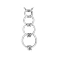 thumbnail image 1 of CZ Circle Drop Pendant, 1 of 6
