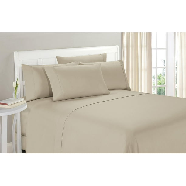 1800 Series Microfiber Sheet Set with Bonus Pillowcases Walmart.ca