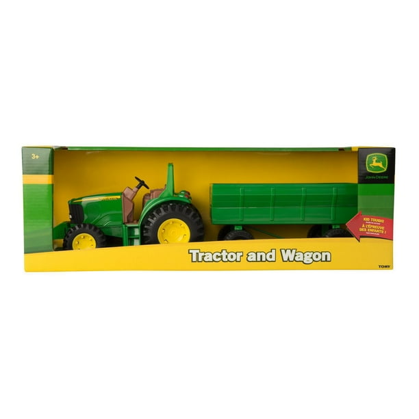 Tracteur en métal moulé John Deere pour l'intérieur ou l'extérieur, 11 po,  3 ans et plus