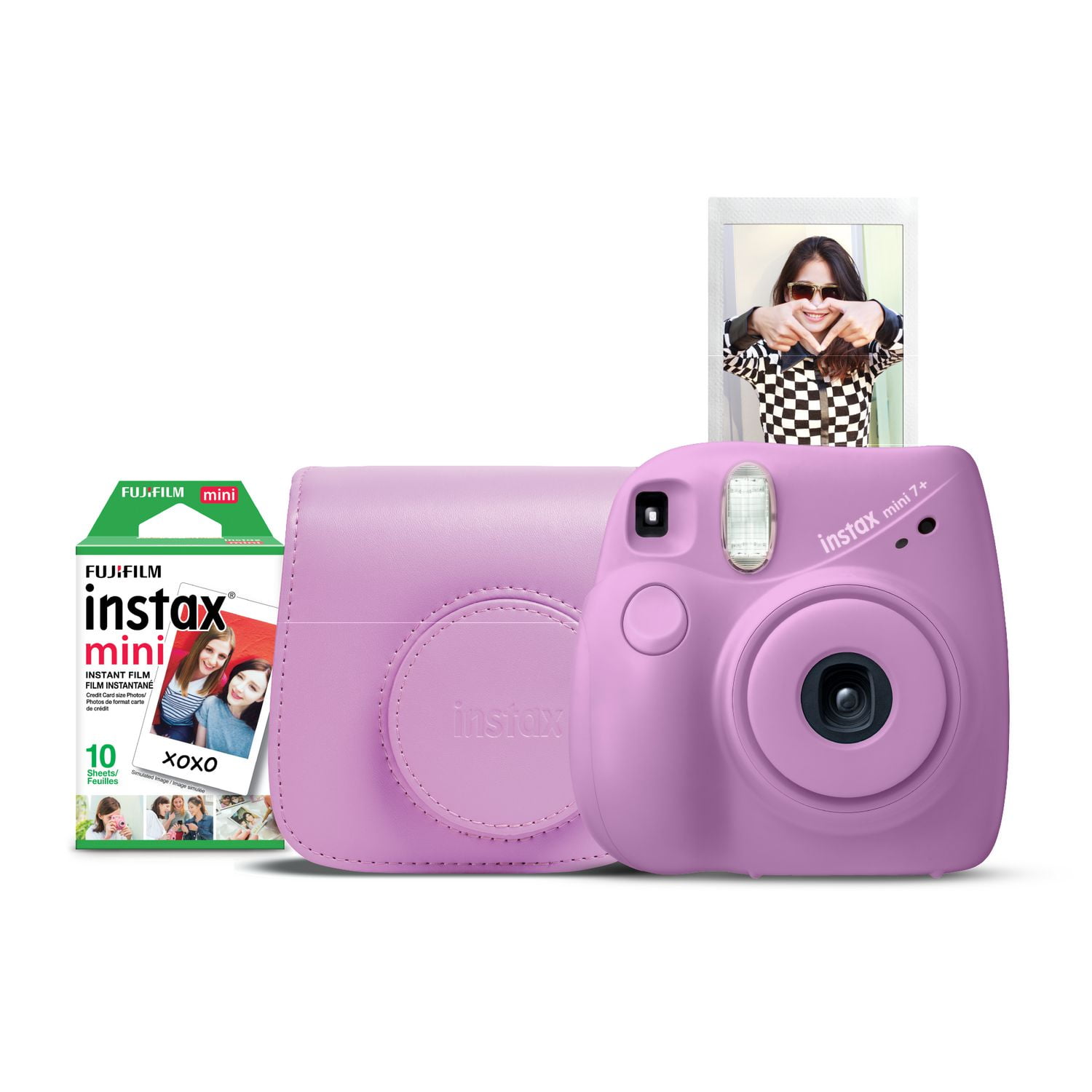Fujifilm Instax Mini 7+ Instant Camera Bundle