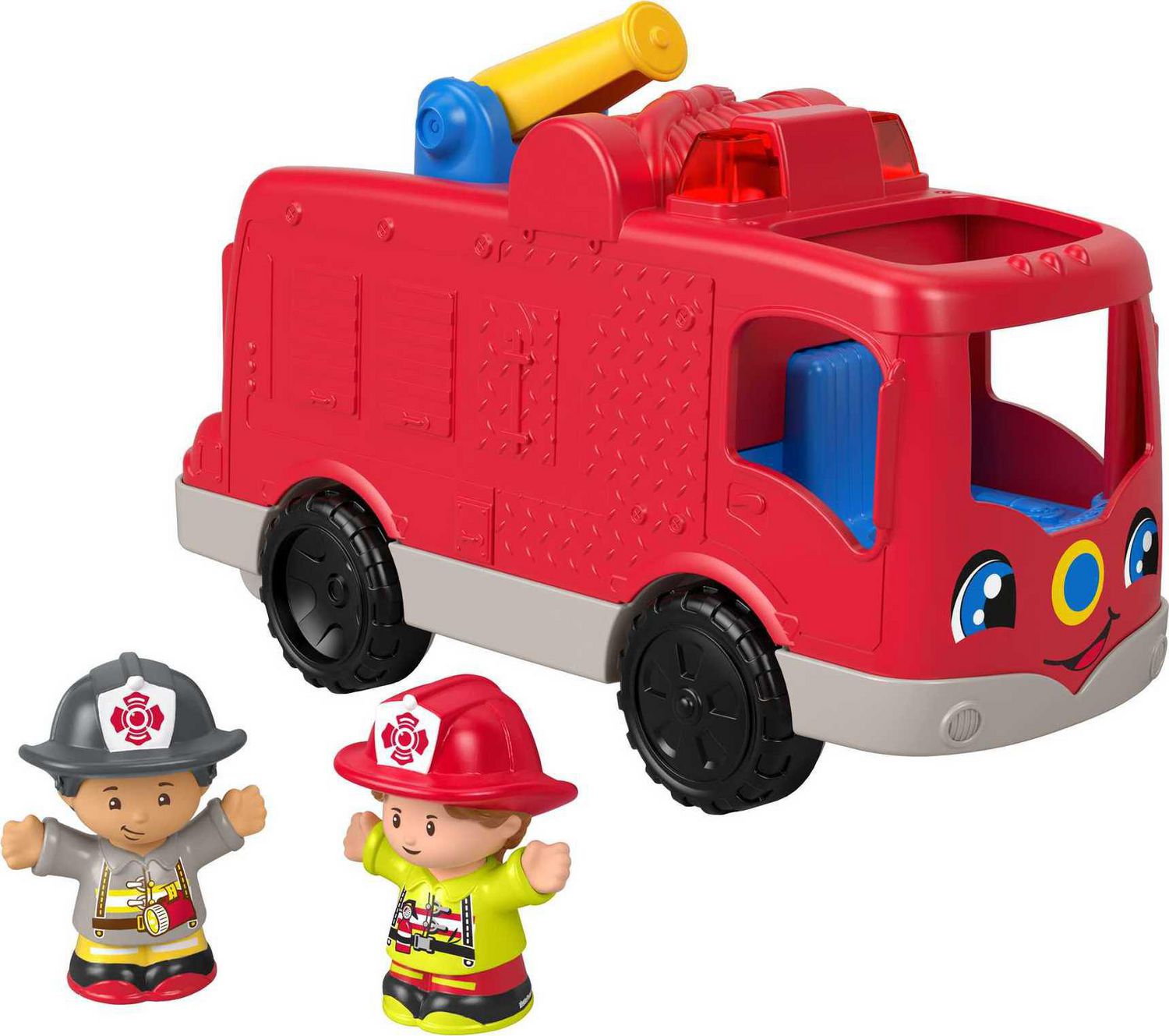 ​​Fisher-Price Little People Helping Others Fire Truck - English & French  Edition