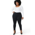thumbnail image 1 of Sofia Jeans by Sofia Vergara Women's Plus Size Rosa Super High-Rise Shark Bite Hem Jeans, 1 of 2
