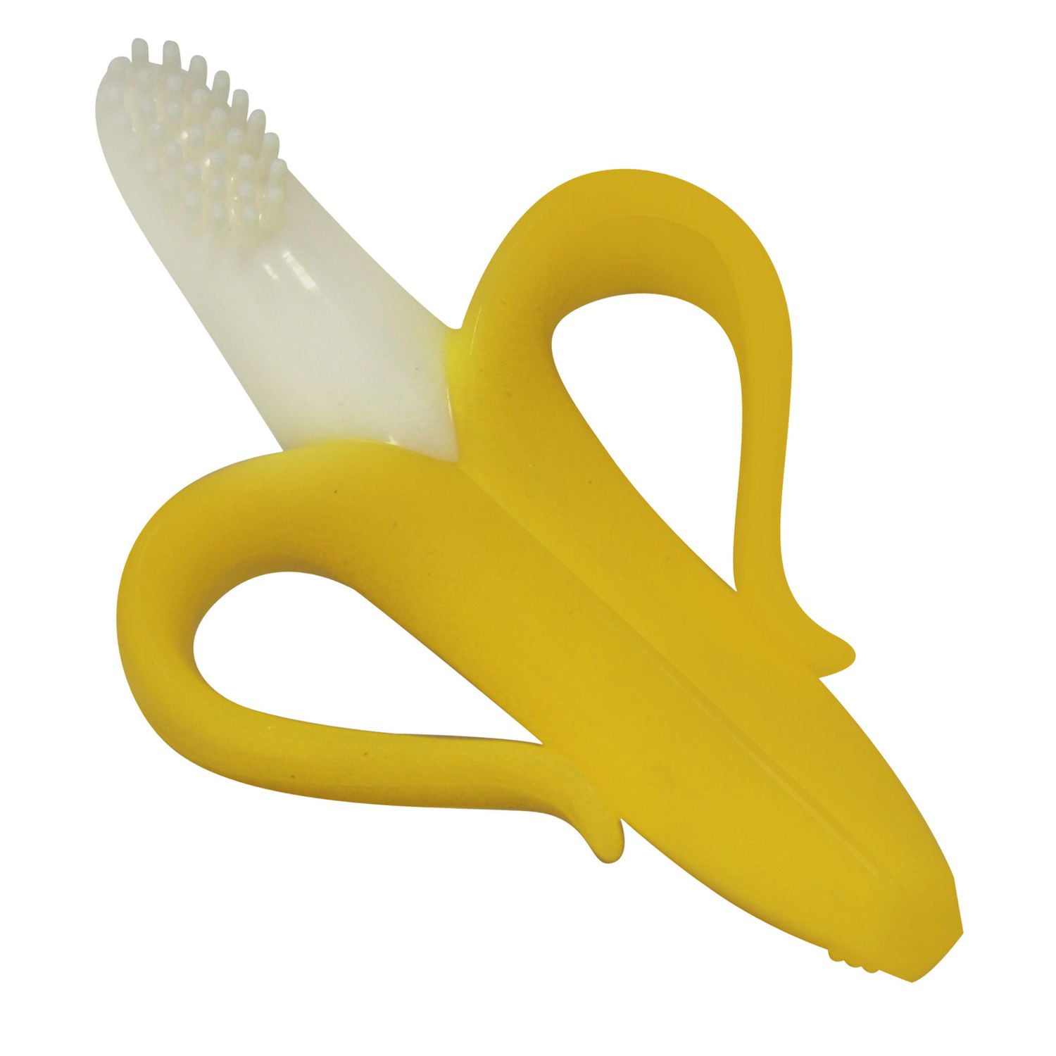 banana teether brush