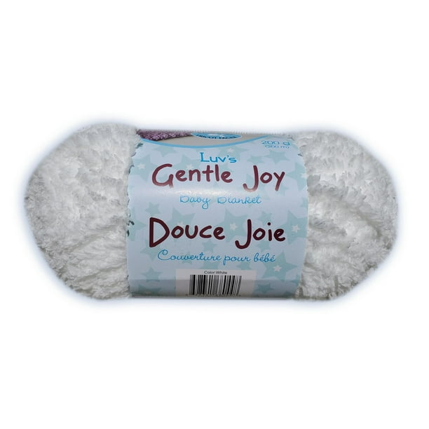 Gentle Joy by Luvs, Luvs Easy Knit Gentle Joy Baby Blanket, Luvs Yarn, Best Yarn  for Baby Blanket, Yarn Best Value/ 200grams / 200 Meters 