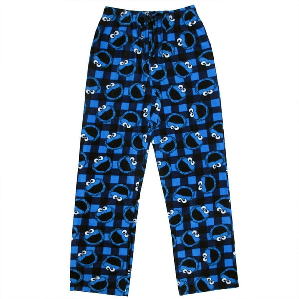 Sesame Street Pantalon de nuit micro polaire pour hommes
