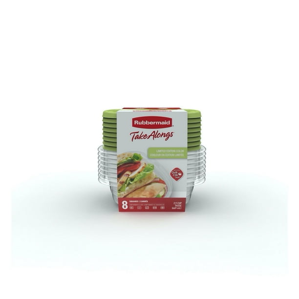 Rubbermaid TakeAlongs 669mL (2.9Cup) Square Food Storage Containers