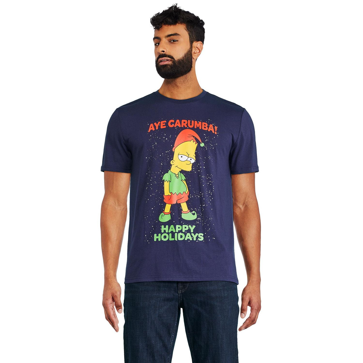 T-shirt à manches courtes Les Simpson pour hommes