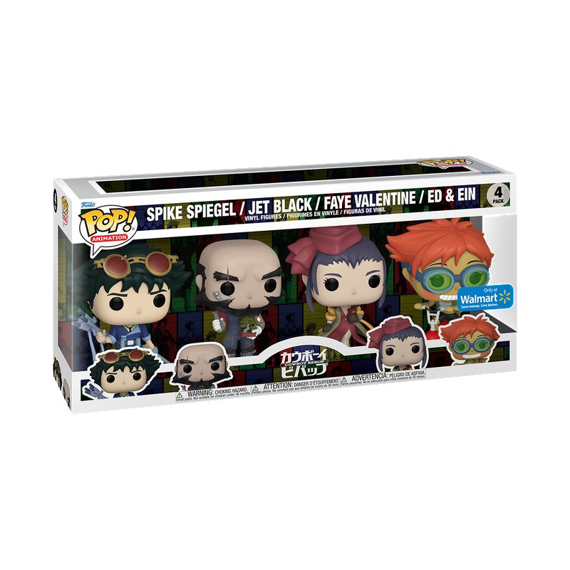 Funko Pop! Cowboy Bebop 4-Pack Vinyl Figures - Walmart.ca