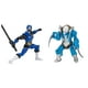Ranger bleu Power Rangers Ninja Steel contre Ripperat – image 1 sur 3