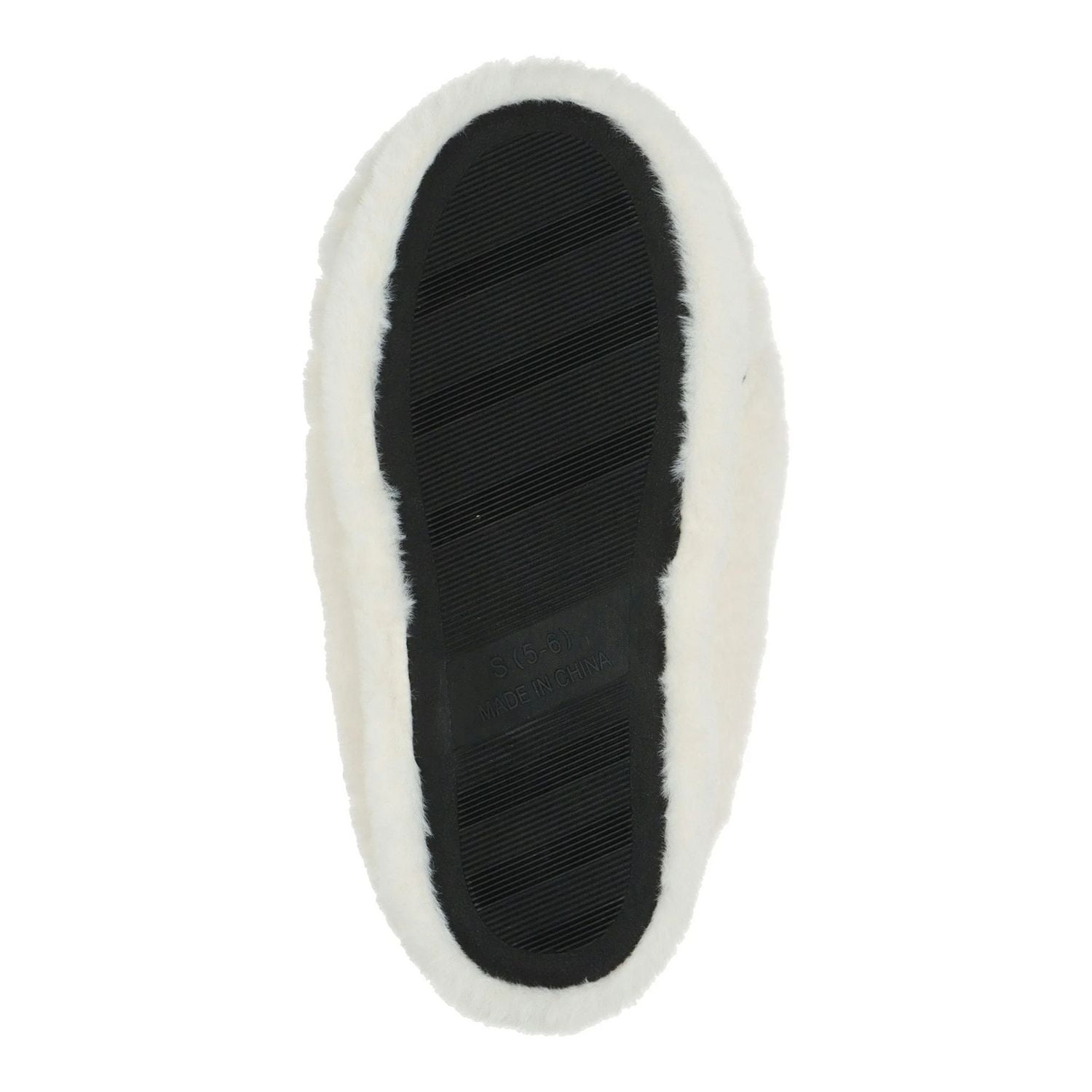 Ladies Hello Kitty plush slippers., Available in Sizes: (5/6), (7/8), (9/10)