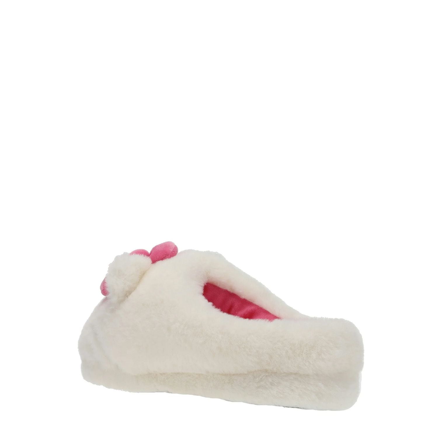 Ladies Hello Kitty plush slippers., Available in Sizes: (5/6), (7/8), (9/10)