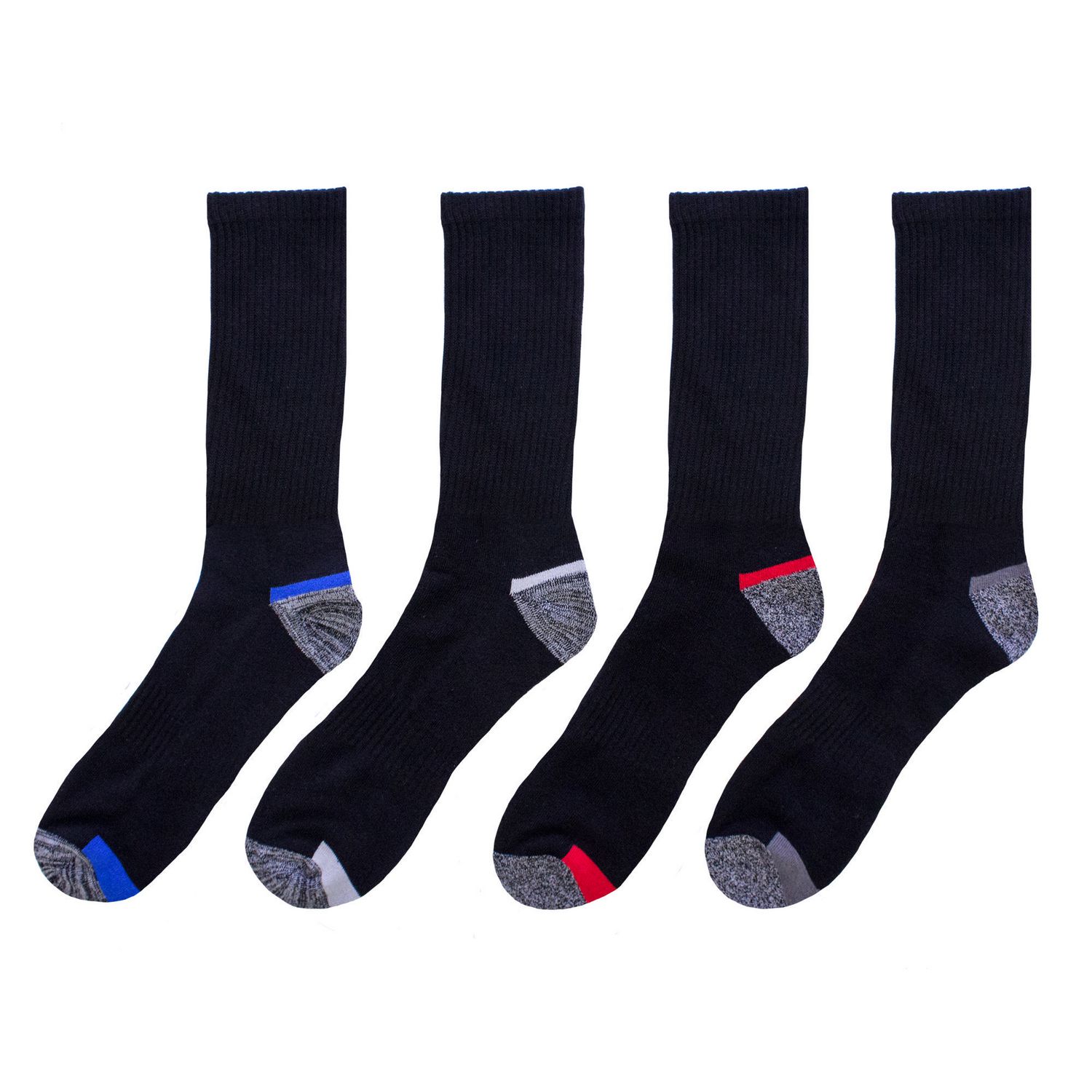 Athletic Works Men's Big And Tall 4-Pair Crew Socks | Walmart Canada